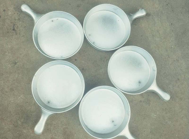 昆明铝制小奶锅平底锅